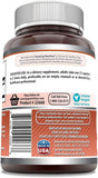 Étiquette Amazing Formulas L-Lysine 500 mg sans gluten et non-OGM.