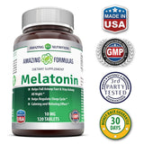 Amazing Formulas Mélatonine 10 mg - Sans gluten, choix adapté.