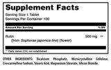 Logo GMP sur Amazing Formulas Rutin 500 mg, garantissant des standards de fabrication.