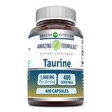Amazing Formulas Taurine 1000 mg – gélules dans la bouteille, routine quotidienne bien-être