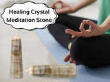 Amazing Gemstone Abondance et Protection Chrysoberyl, soutient les intentions et l’attractivité.