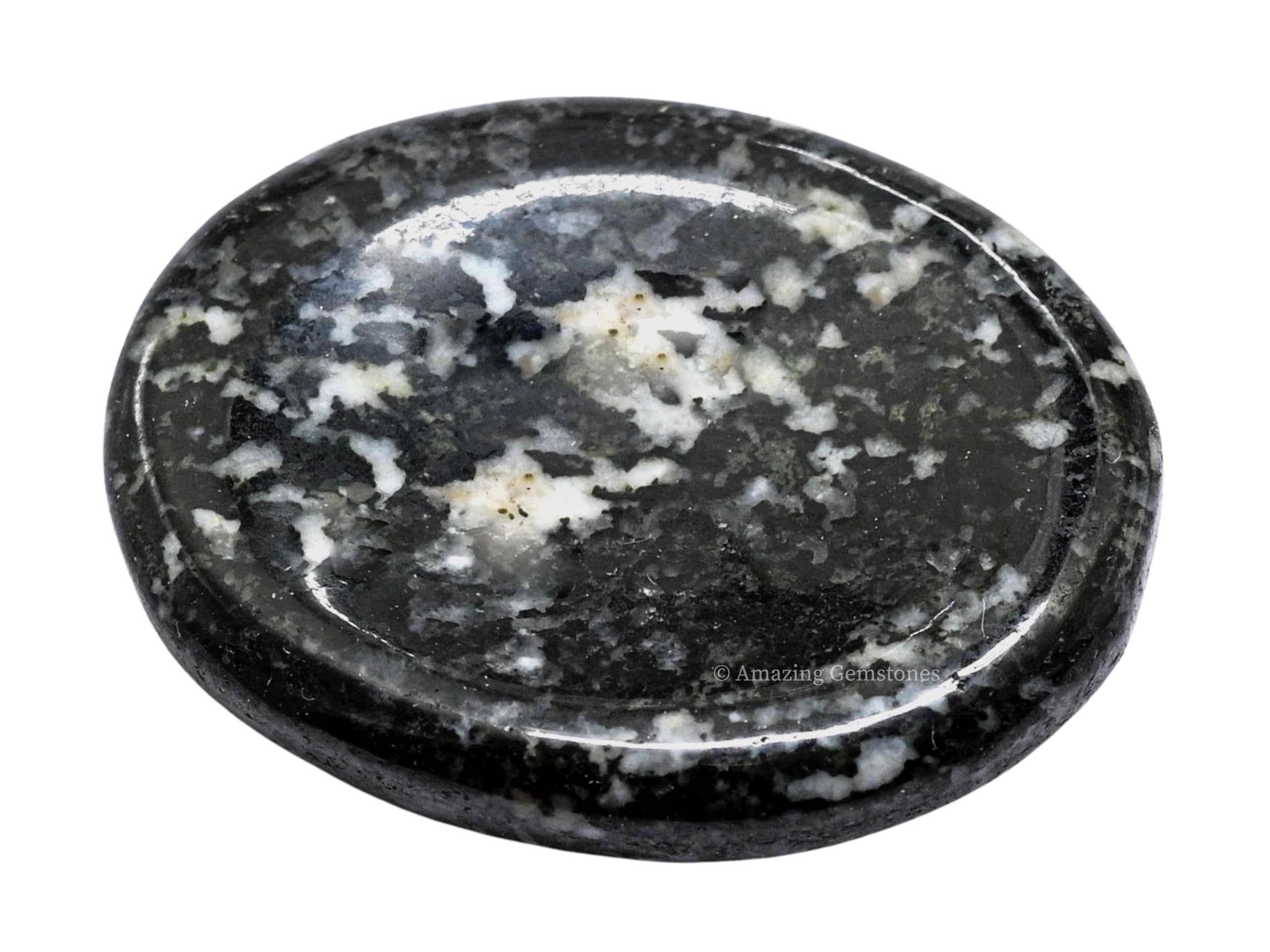Amazing Gemstone accessoire anti-stress tourmaline, parfait pour les séances de respiration.