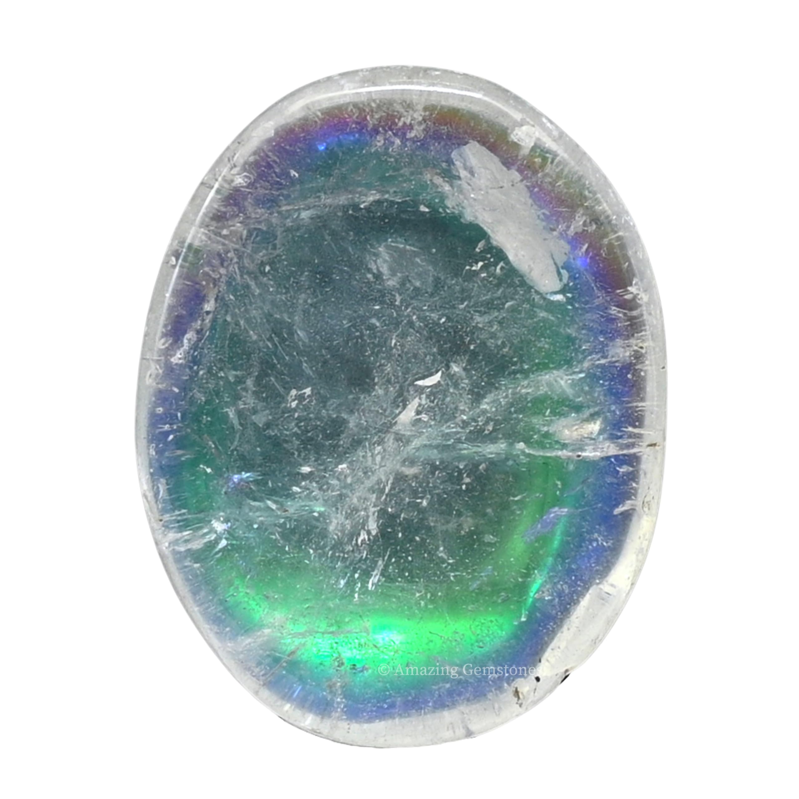 Amazing Gemstone – pierre angel aura quartz favorise relaxation et équilibre émotionnel lors des sessions.