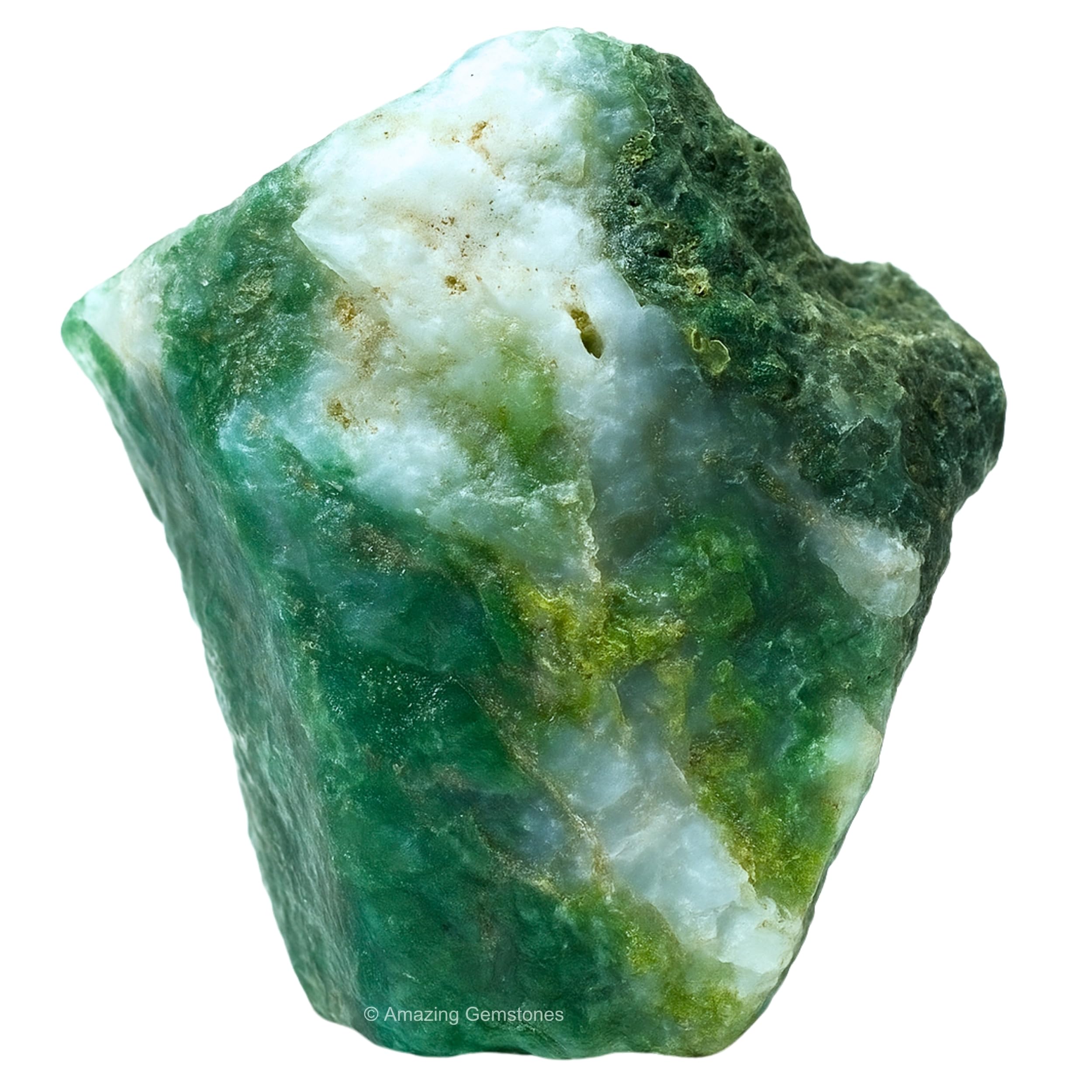 Amazing Gemstone agate mousse brute : pierre naturelle idéale pour méditation et équilibre émotionnel
