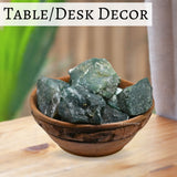 Amazing Gemstone agate mousse brute : couleur et motifs naturels pour le décor