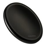 Gros plan sur la pierre noire d'agate Amazing Gemstone, idéale pour l'apaisement.