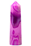Pointe cristal agate rose Amazing Gemstone purifie l'énergie du lieu.