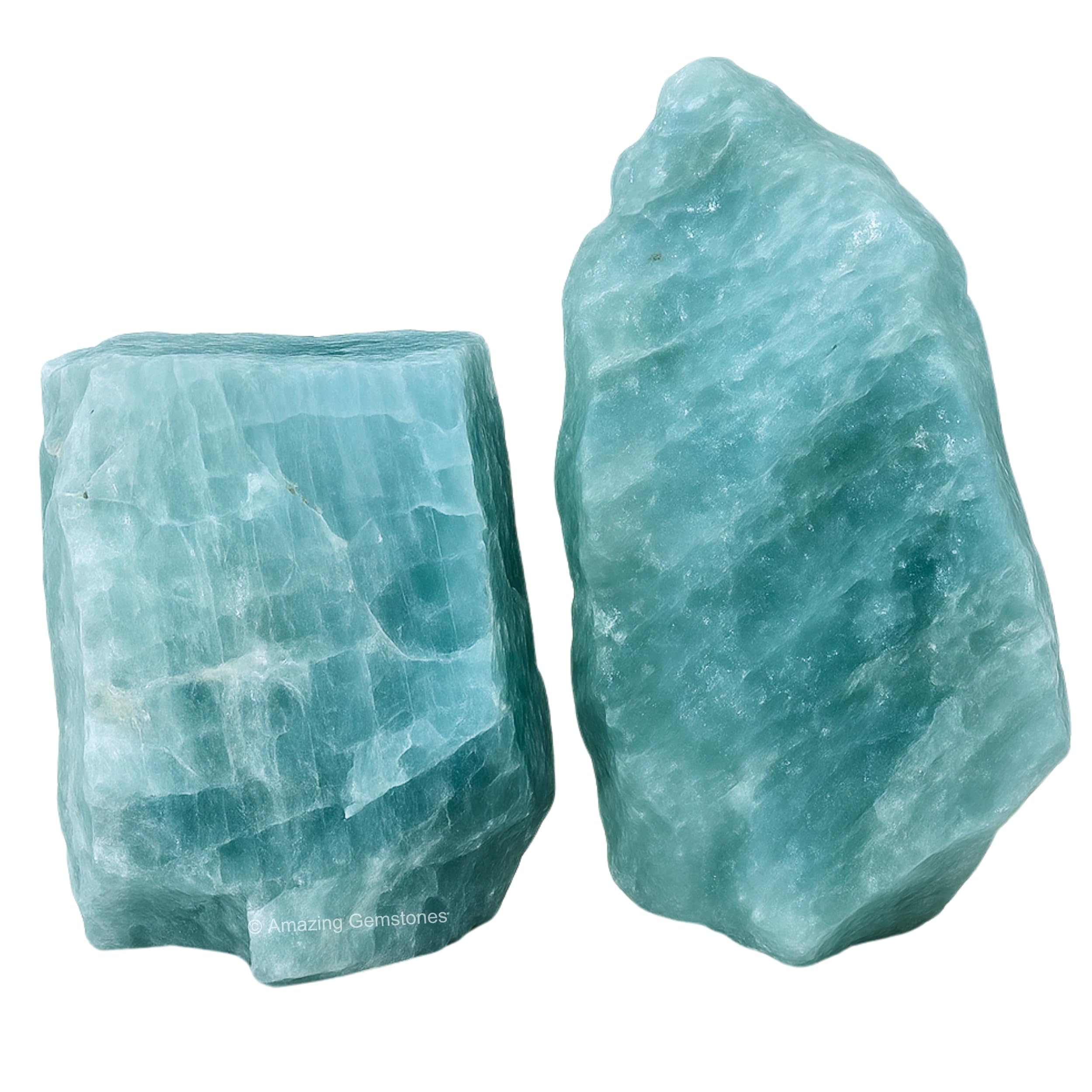Amazing Gemstone aquamarine pierre brute – parfait pour projets de bricolage.
