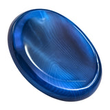 Amazing Gemstone Alma Blue Agate, gros plan sur la pierre anti-stress pour calmer l'esprit.
