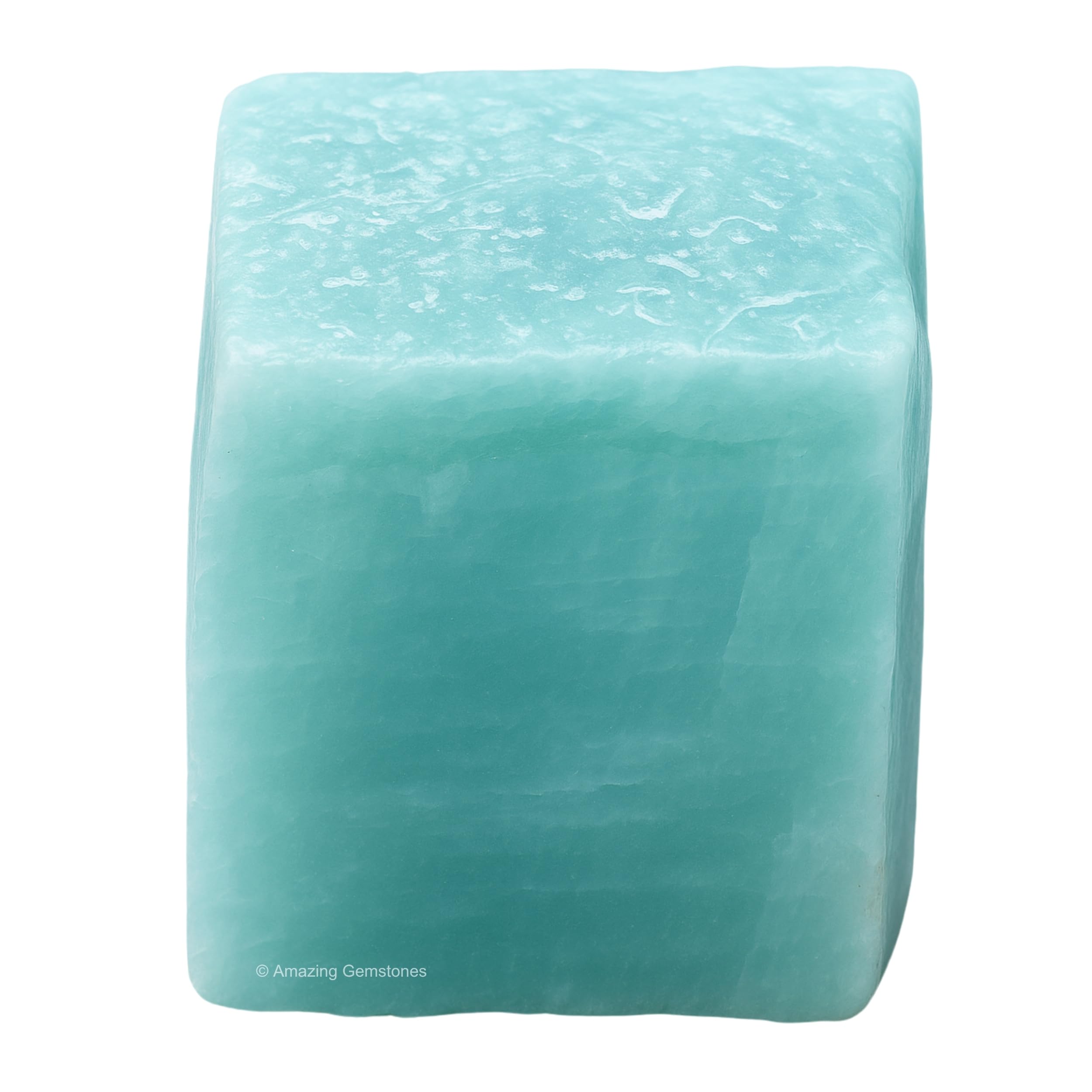 Amazing Gemstone Amazonite — pierre brute, idéale pour l'inspiration et la concentration.