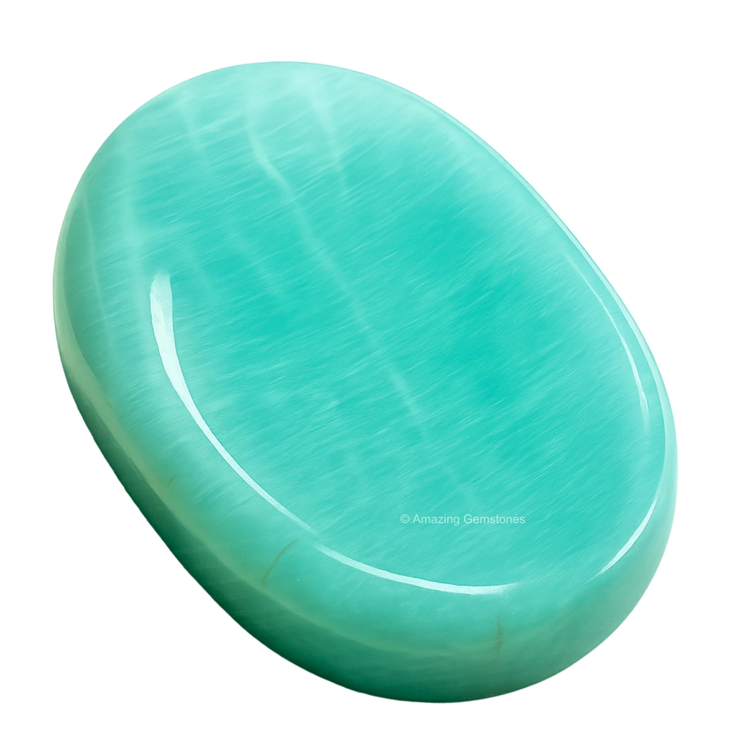 Amazing Gemstone amazonite-pierre-inquietude-méditation: favorise concentration et détente pendant la méditation.