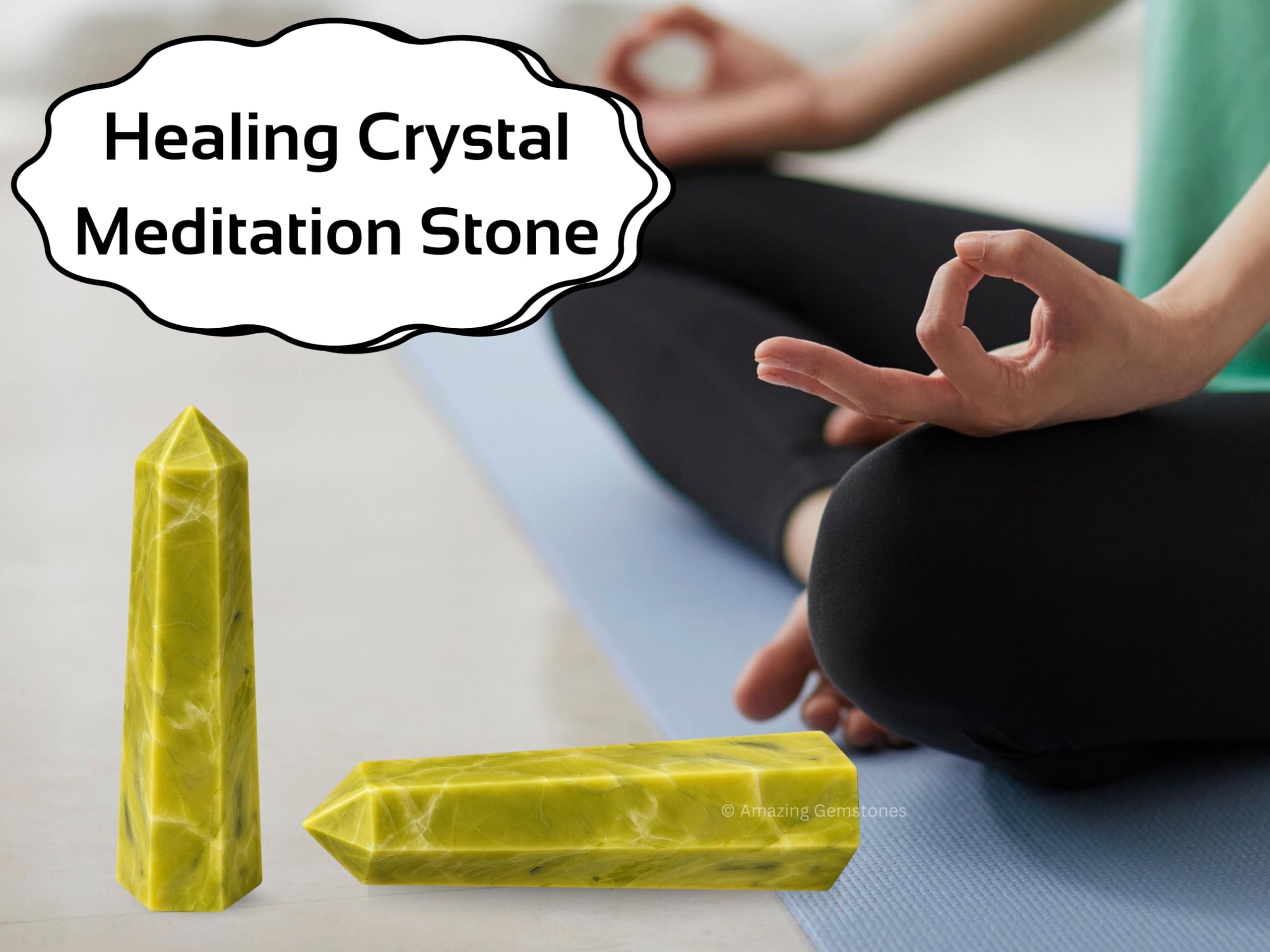 Amazing Gemstone – ambiance zen serpentine: purification d’espace et concentration.