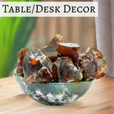 Amazing Gemstone ambre brut couleur chaude — ambiance naturelle chez vous
