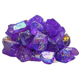 Amazing Gemstone quartz améthyste aura brut prêt pour méditation et concentration.