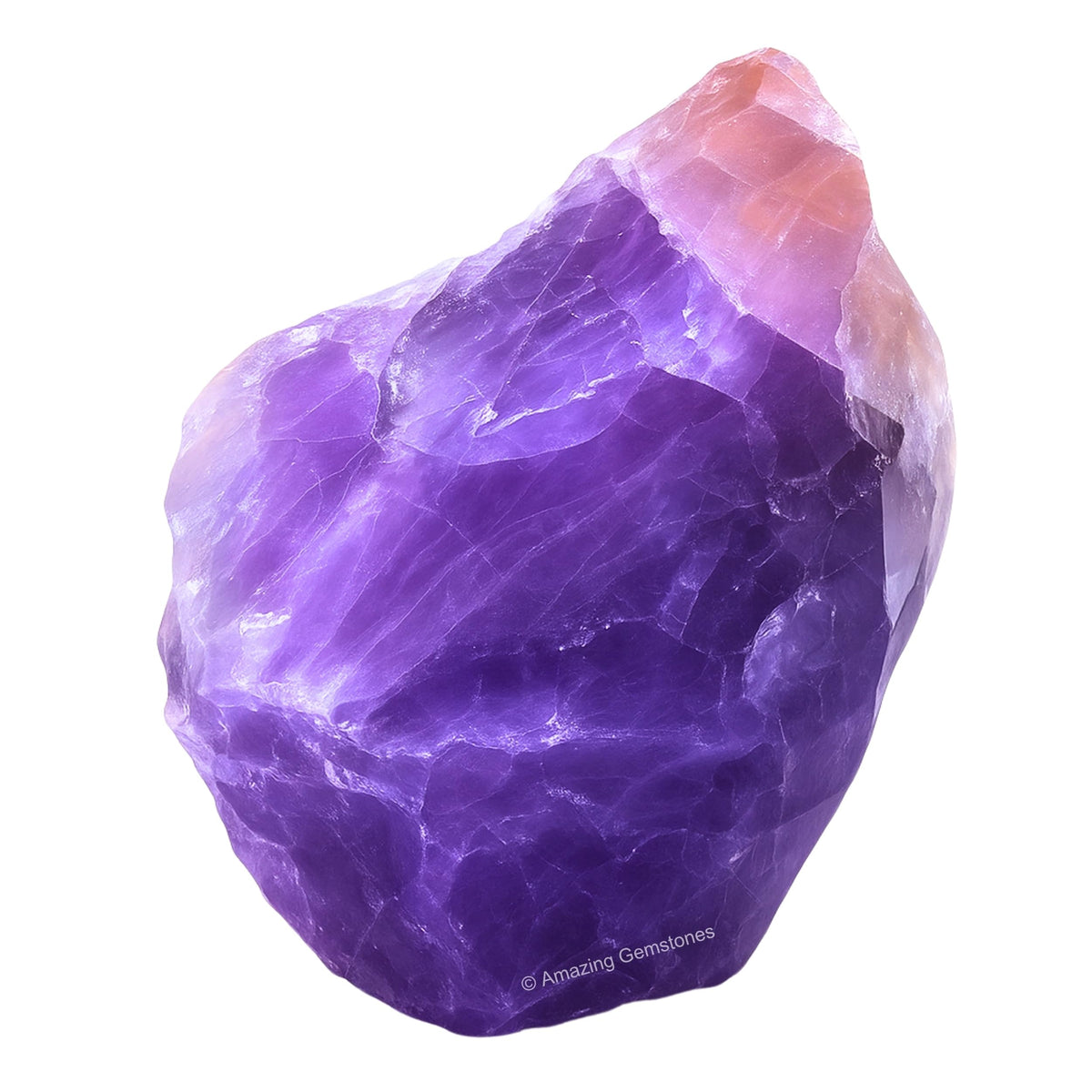Améthyste brute Amazing Gemstone, pierre naturelle idéale pour méditation et équilibre des chakras.