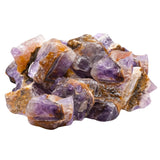 Amazing Gemstone Améthyste Chevron — pierre brute pour polissage et projets de bricolage.