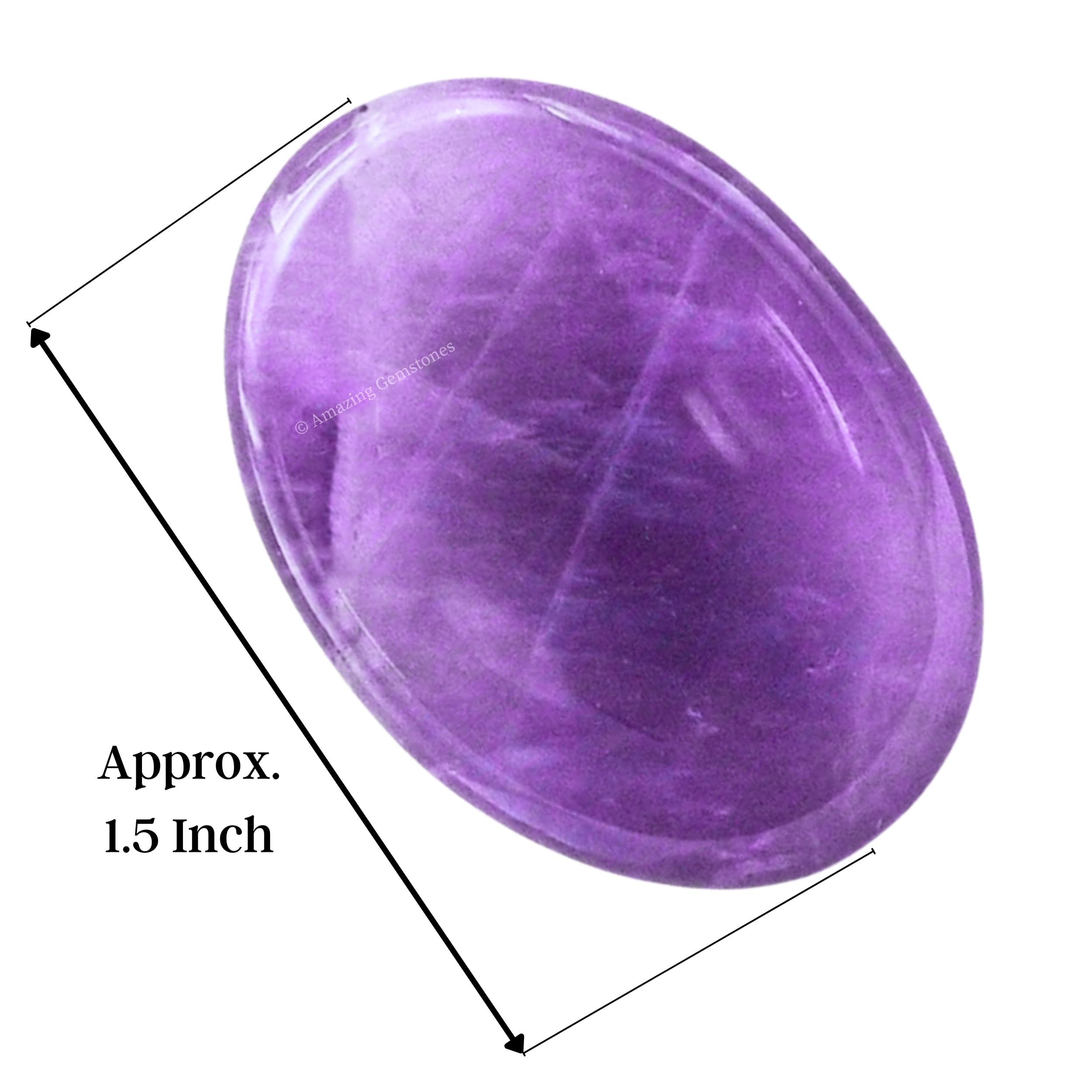 Amazing Gemstone Améthyste - main-en-main outil pour concentration et calme.