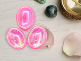 Amazing Gemstone Angel Aura Rose Quartz — pierre palmaire pour les rituels de pleine conscience