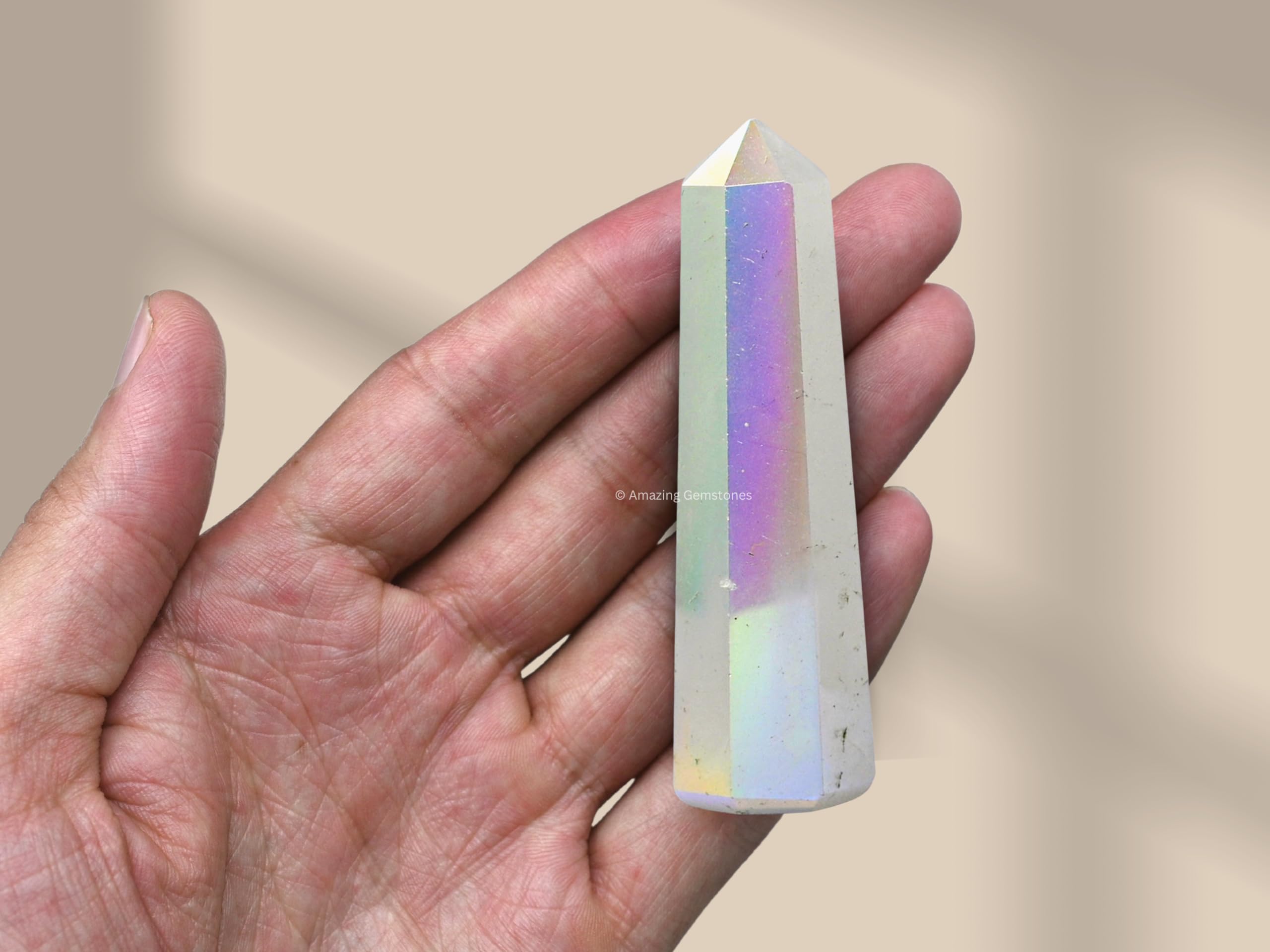 Amazing Gemstone Tour Angel Aura Rose Quartz, purification d’énergie et purification de l’espace