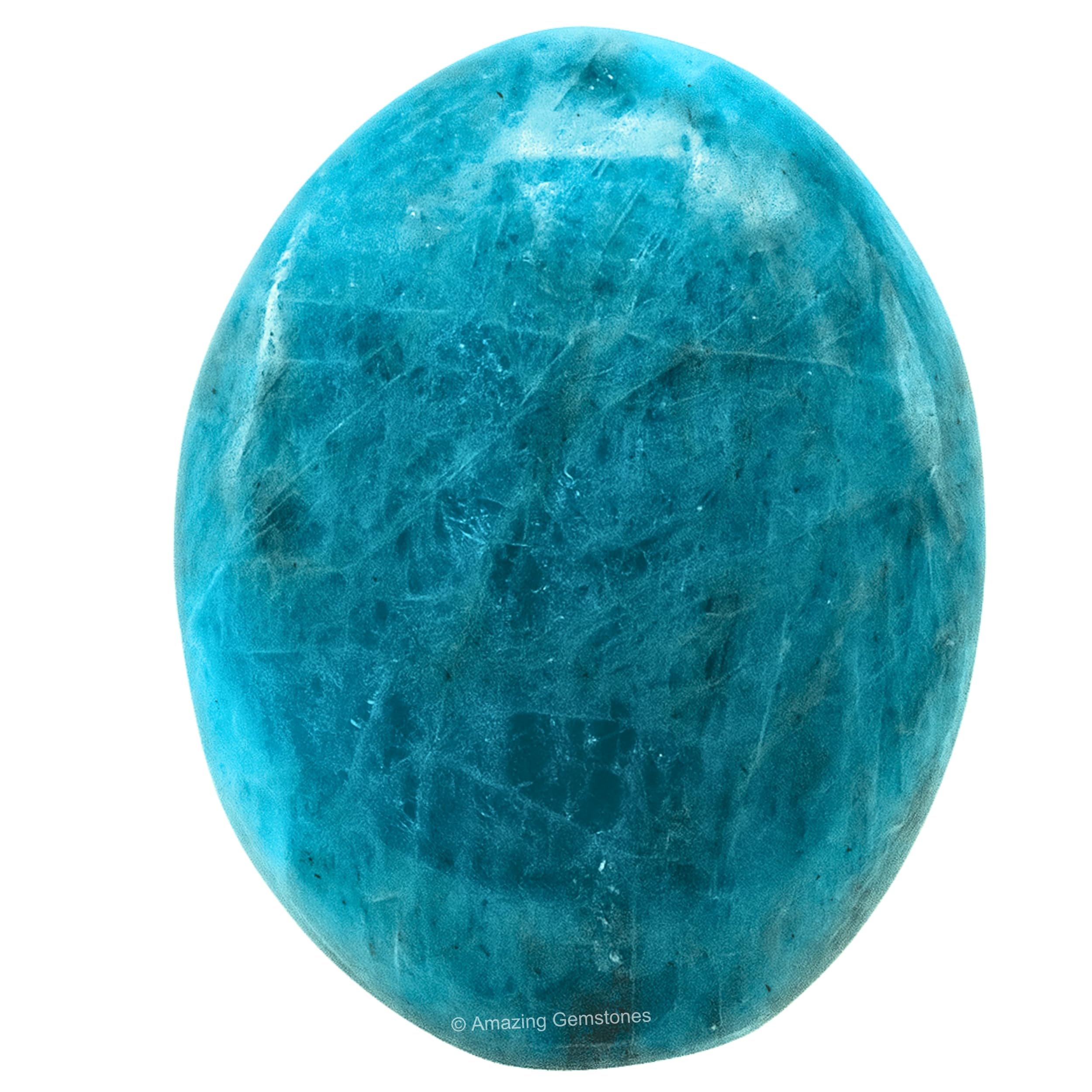 Amazing Gemstone Apatite bleue: pierre de paume idéale pour méditation et centrage.
