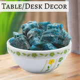 Apatite verte brute Amazing Gemstone plan serré, méditation et concentration.