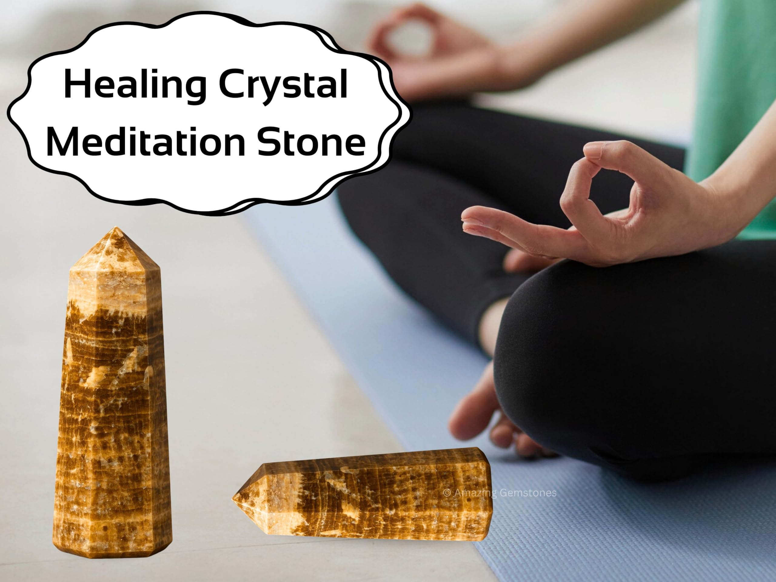 Amazing Gemstone – dissipation d'énergie négative, utile dans lieux stressants.