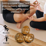 Amazing Gemstone Aragonite – prise en main confortable lors de la pratique.