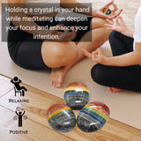 Amazing Gemstone artisanat — pierre sept chakras apportant déco zen et énergie.