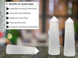Amazing Gemstone Attraction Abondance Sélénite – usage pour attirer l’abondance.