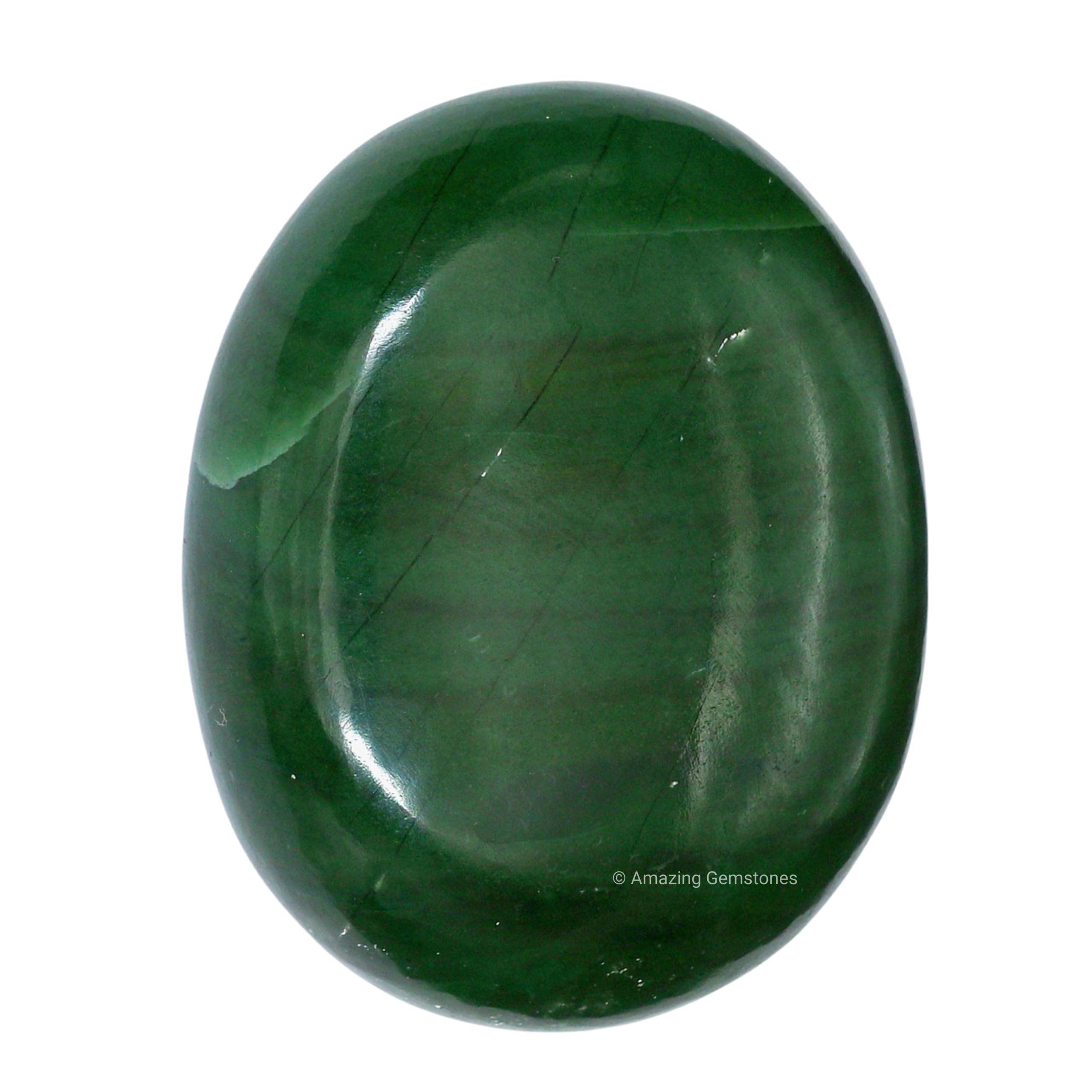 Amazing Gemstone aventurine vert paume grand format pour méditation et énergie positive