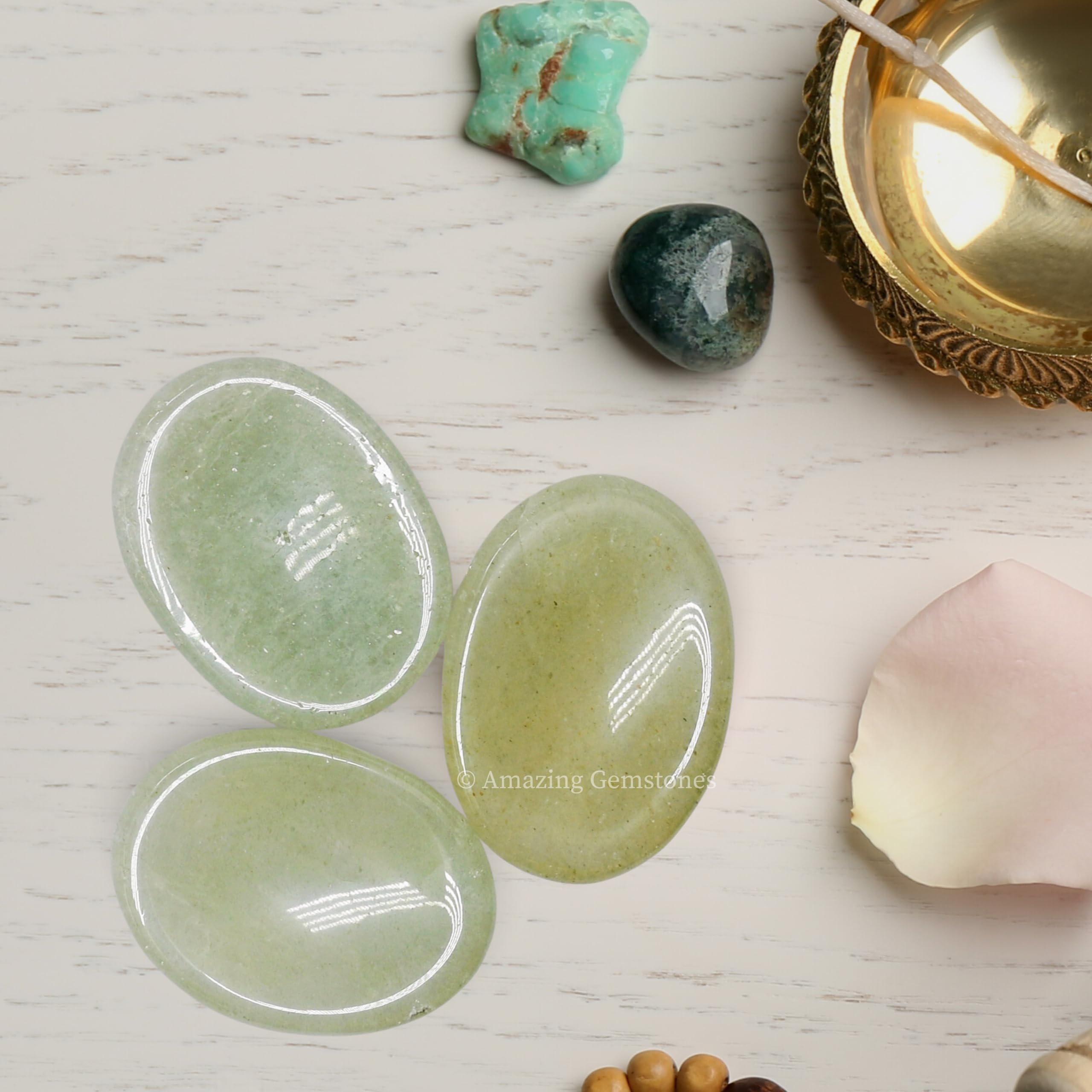 Amazing Gemstone — cadeau discret en aventurine verte pour le bien-être quotidien.