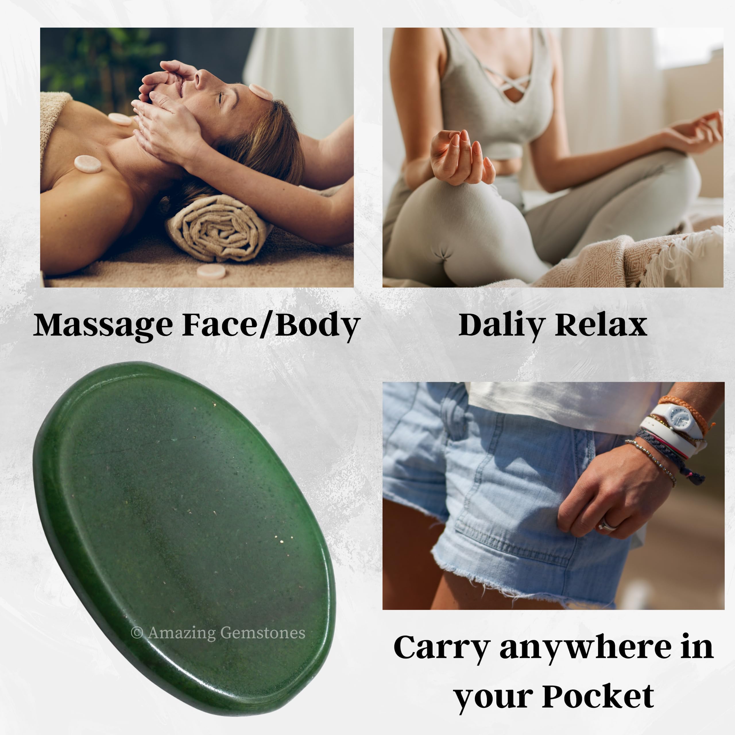 Amazing Gemstone aventurine verte – aide à instaurer une routine de méditation et respiration consciente