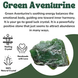 Amazing Gemstone Aventurine Verte usage bricolage et création de bijoux.