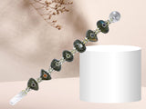 Amazing Gemstone Baton Artisanat — pièce artisanale unique offrant une expérience tactile.