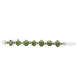 Marque Amazing Gemstone, bâton chakra aventurine vert, soutient l'harmonie énergétique et la concentration.