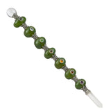 Marque Amazing Gemstone, bâton cristal aventurine vert, idéal pour méditation et équilibre des chakras.