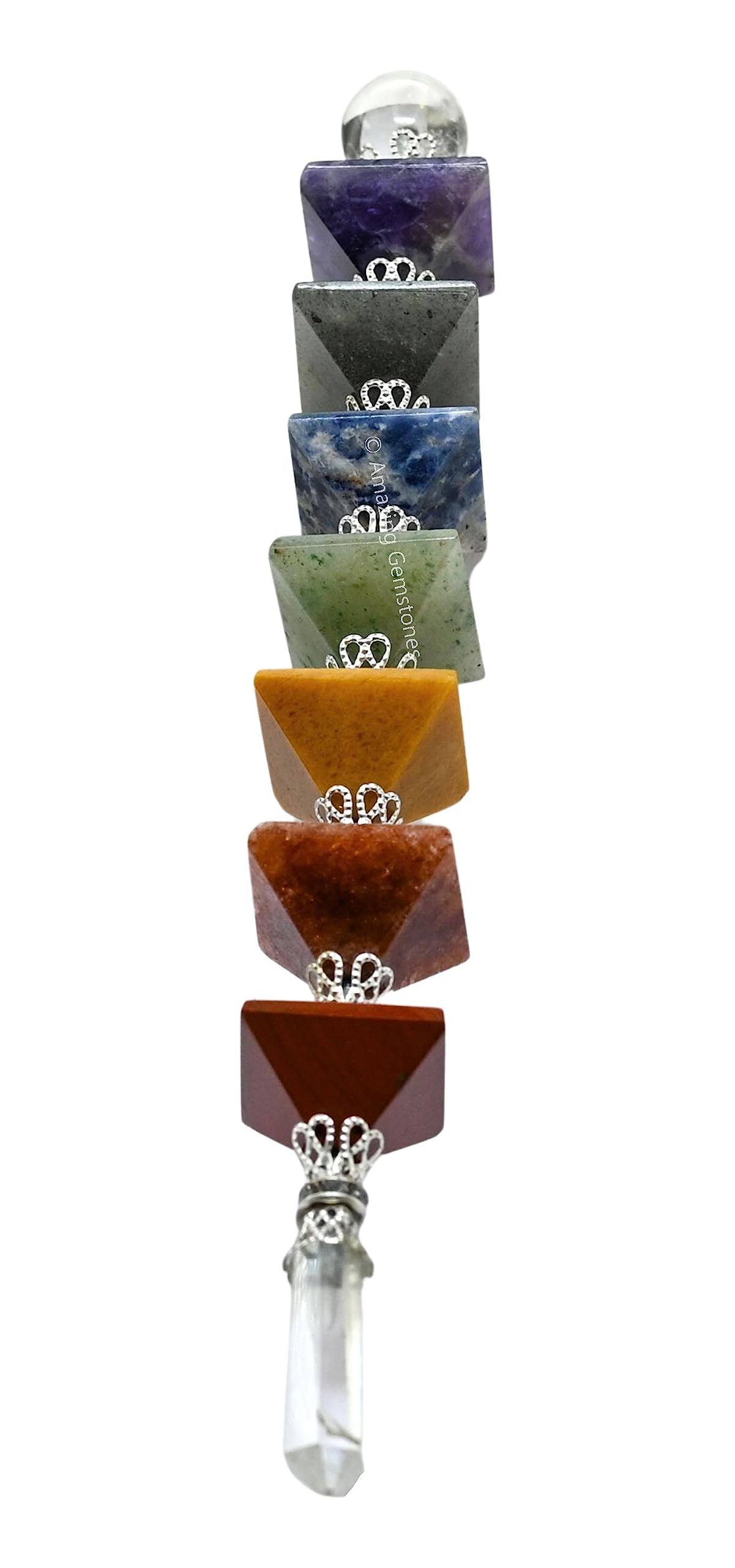Amazing Gemstone bâton cristal guérison énergie pour pratiques spirituelles quotidiennes
