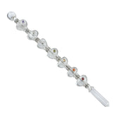 Amazing Gemstone bâton magie quartz clair, outil polyvalent pour rituels et pratique spirituelle.