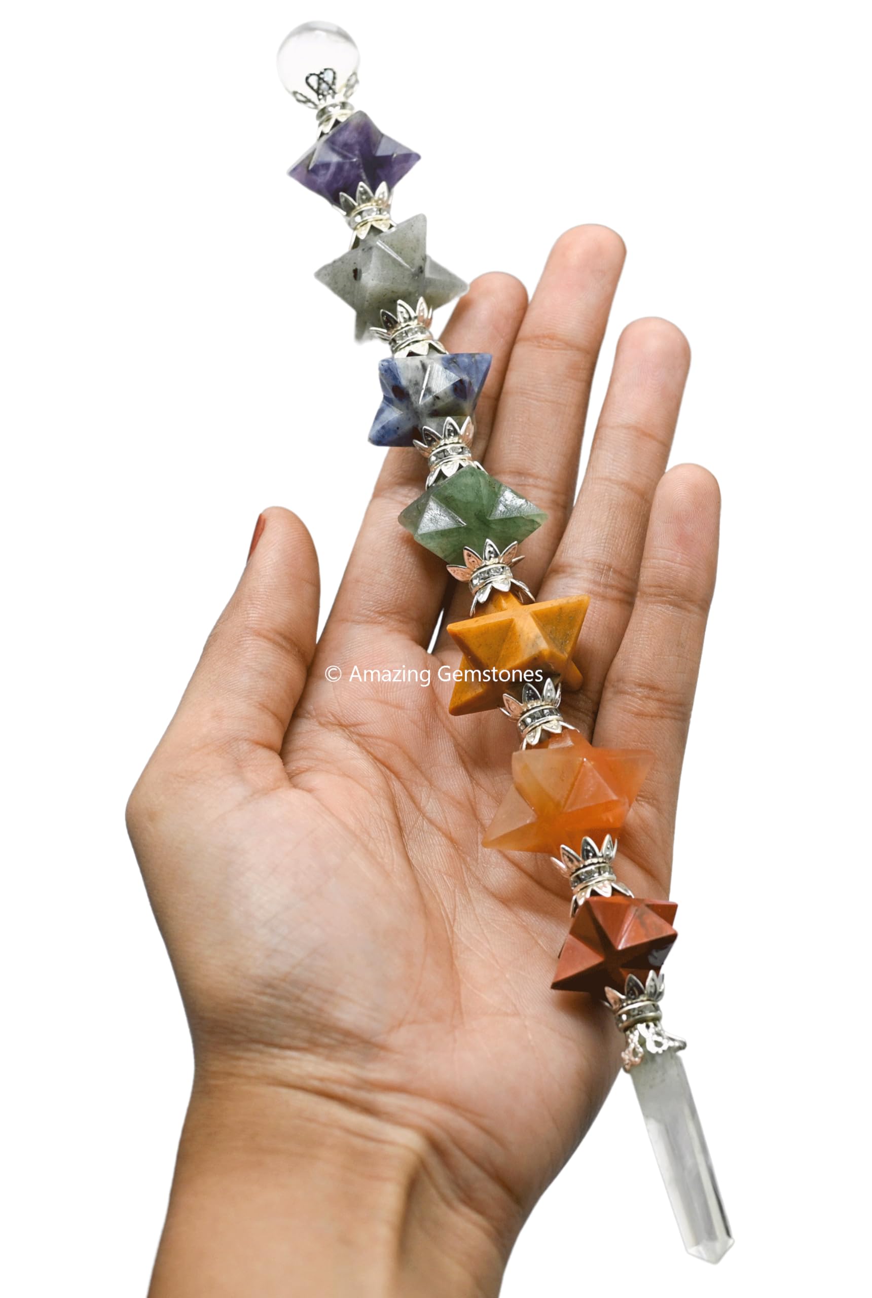 Bâton soin energetique par Amazing Gemstone pour centrage et énergie positive