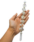 Amazing Gemstone bâton soin énergie quartz clair, canalise l'énergie et l'attention.