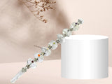 Amazing Gemstone bâton yoga quartz clair, favorise la respiration consciente et le calme.
