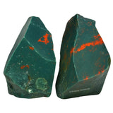 Amazing Gemstone Bloodstone : pierres brutes idéales pour polissage et méditation.