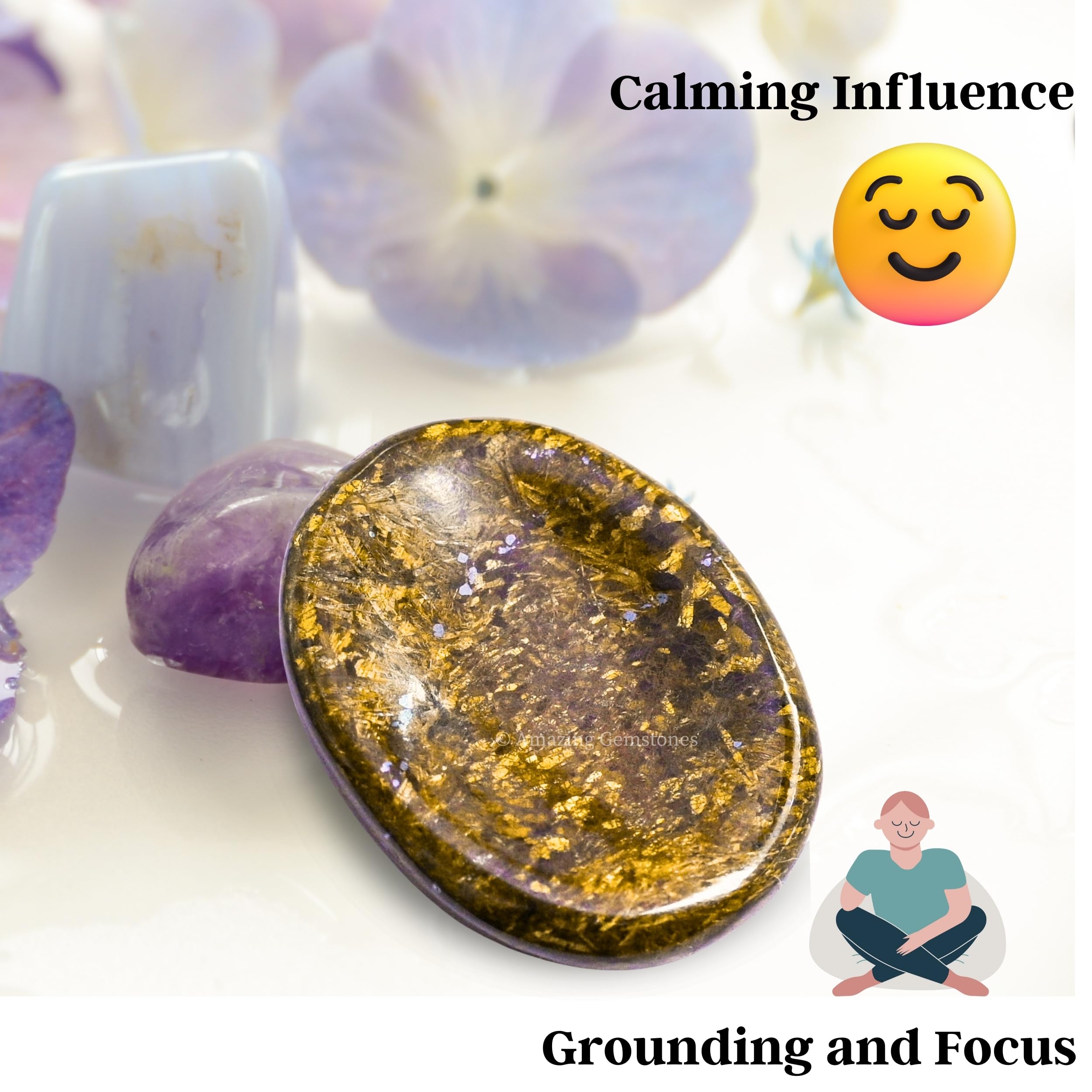 Amazing Gemstone Bronzite, certificat-authenticite, confiance et traçabilité pour un cadeau.