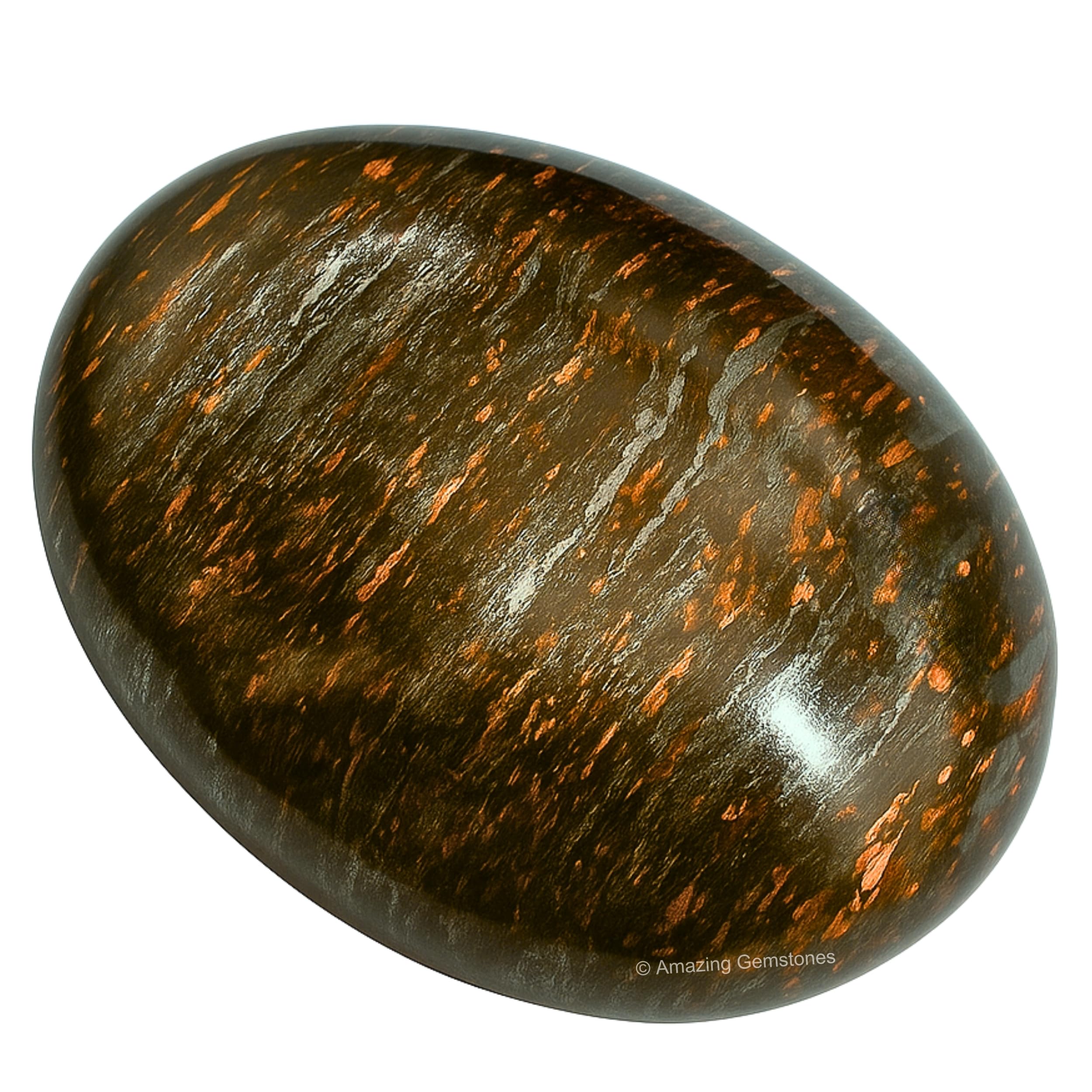 Amazing Gemstone bronzite, usage-meditation, favorise concentration et harmonie énergétique.