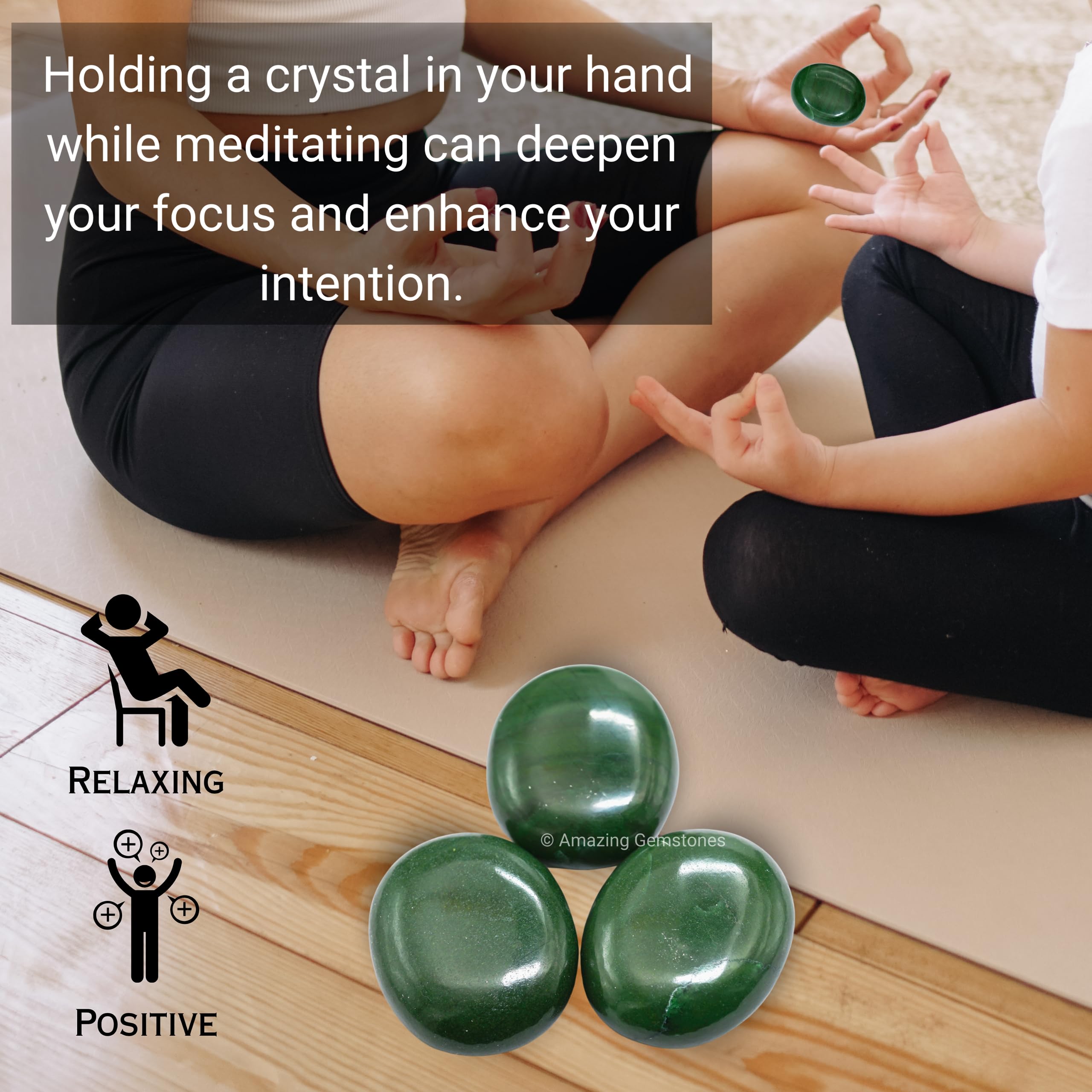 Amazing Gemstone cadeau anniversaire aventurine vert, cadeau significatif