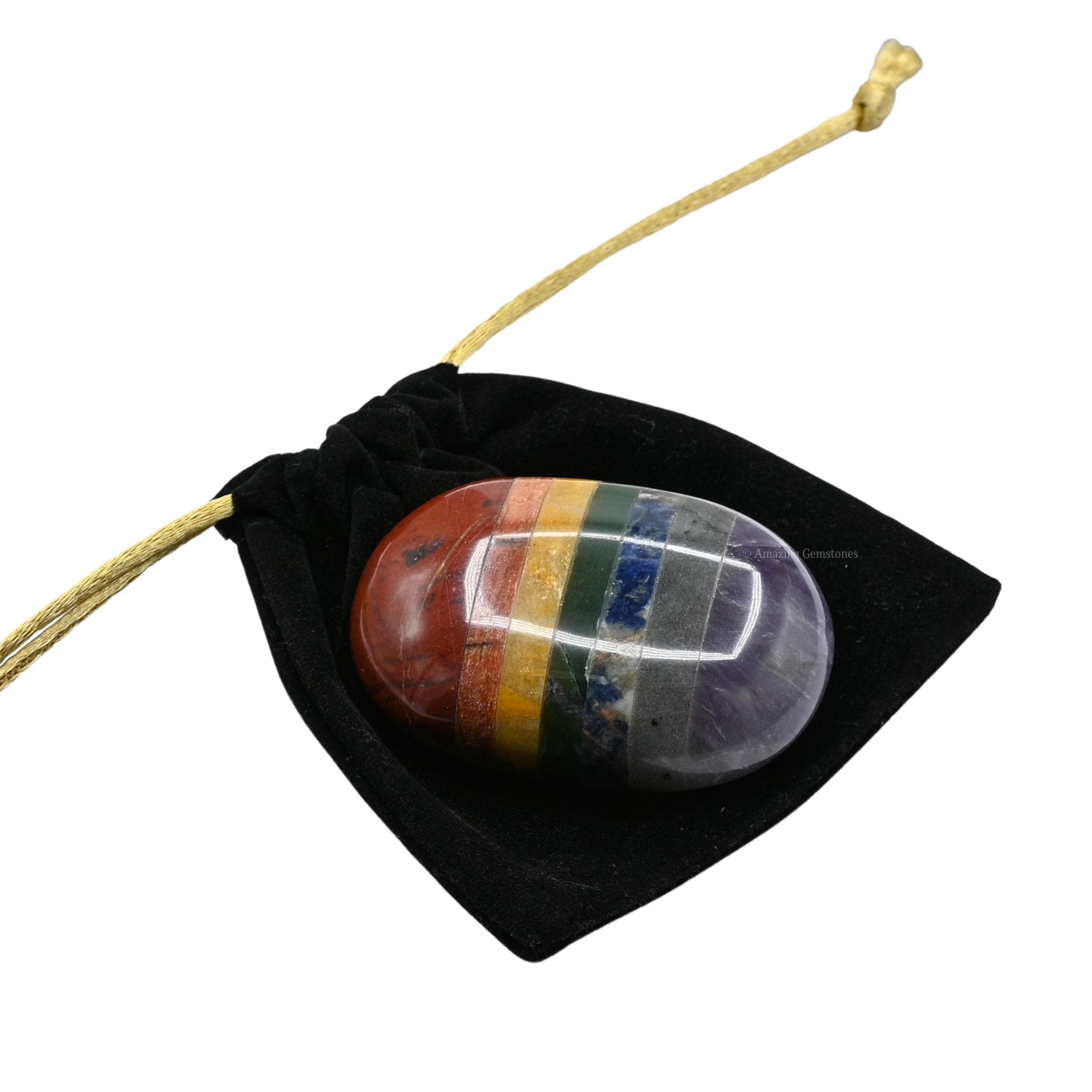 Amazing Gemstone cadeau élégant sept chakras pour offrir du bien-être.