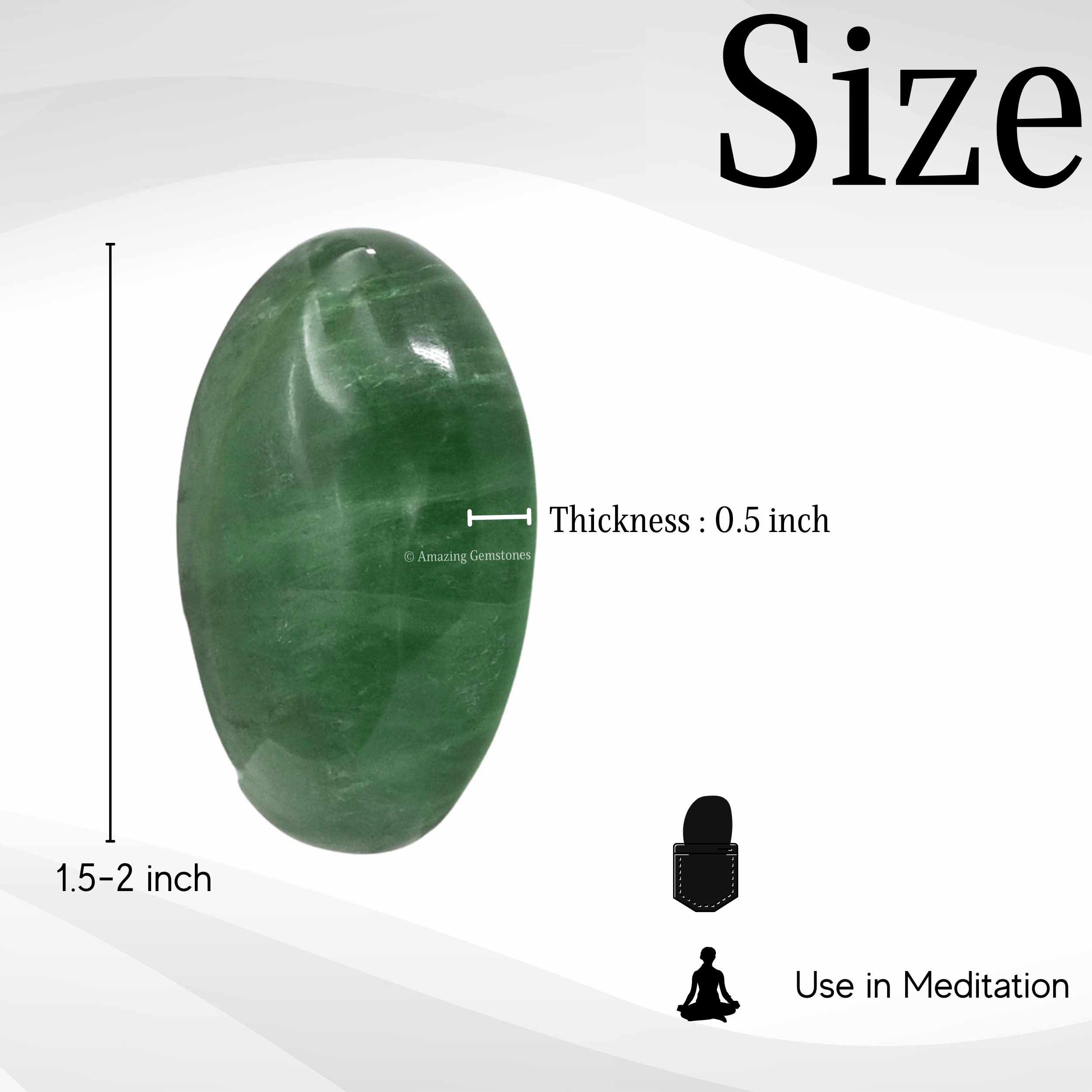 Marque Amazing Gemstone: pierre-palme-fluorite-verte, décor intérieur apaisant et focalisation méditative.