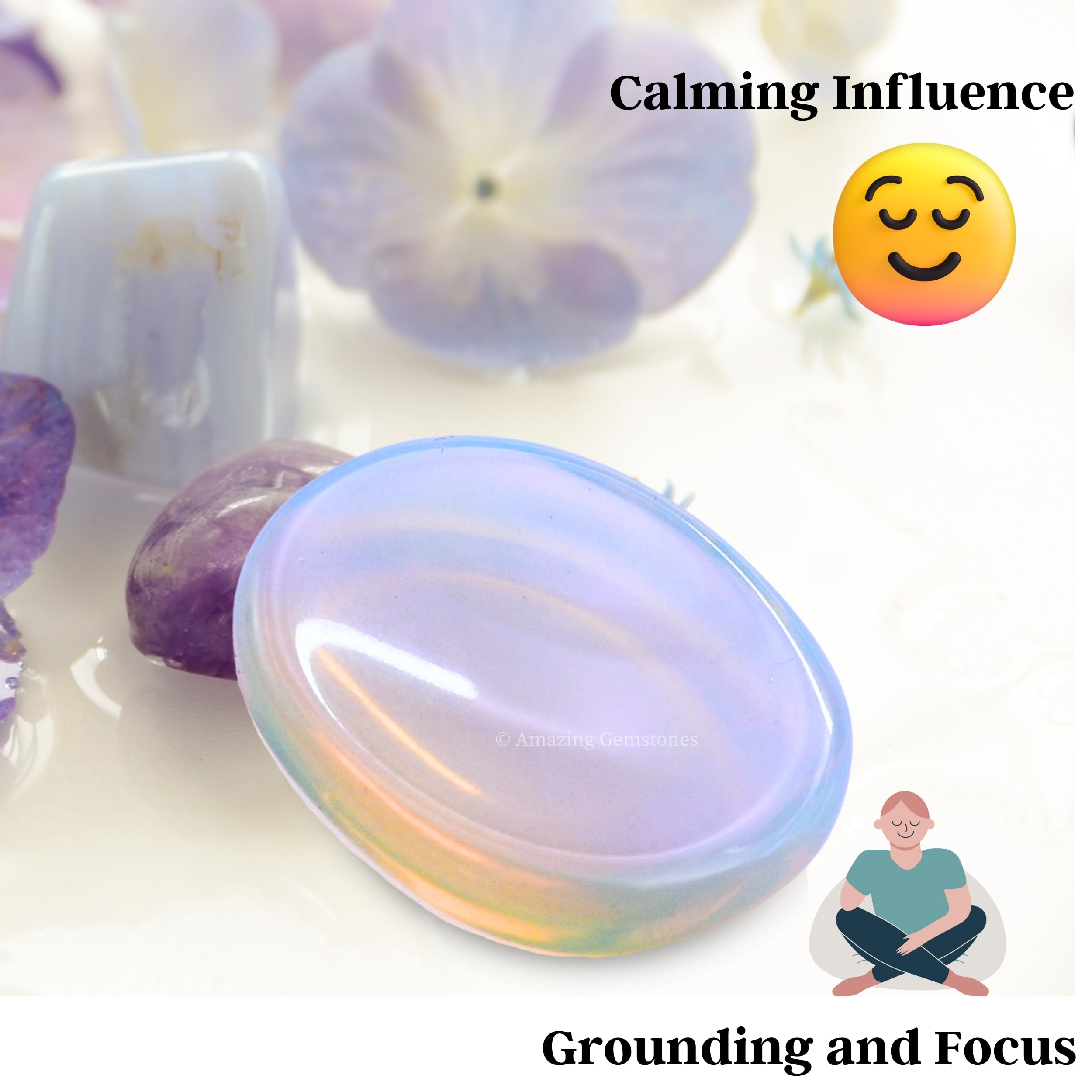 Amazing Gemstone Opalite: idée cadeau d'anniversaire pour elle et lui