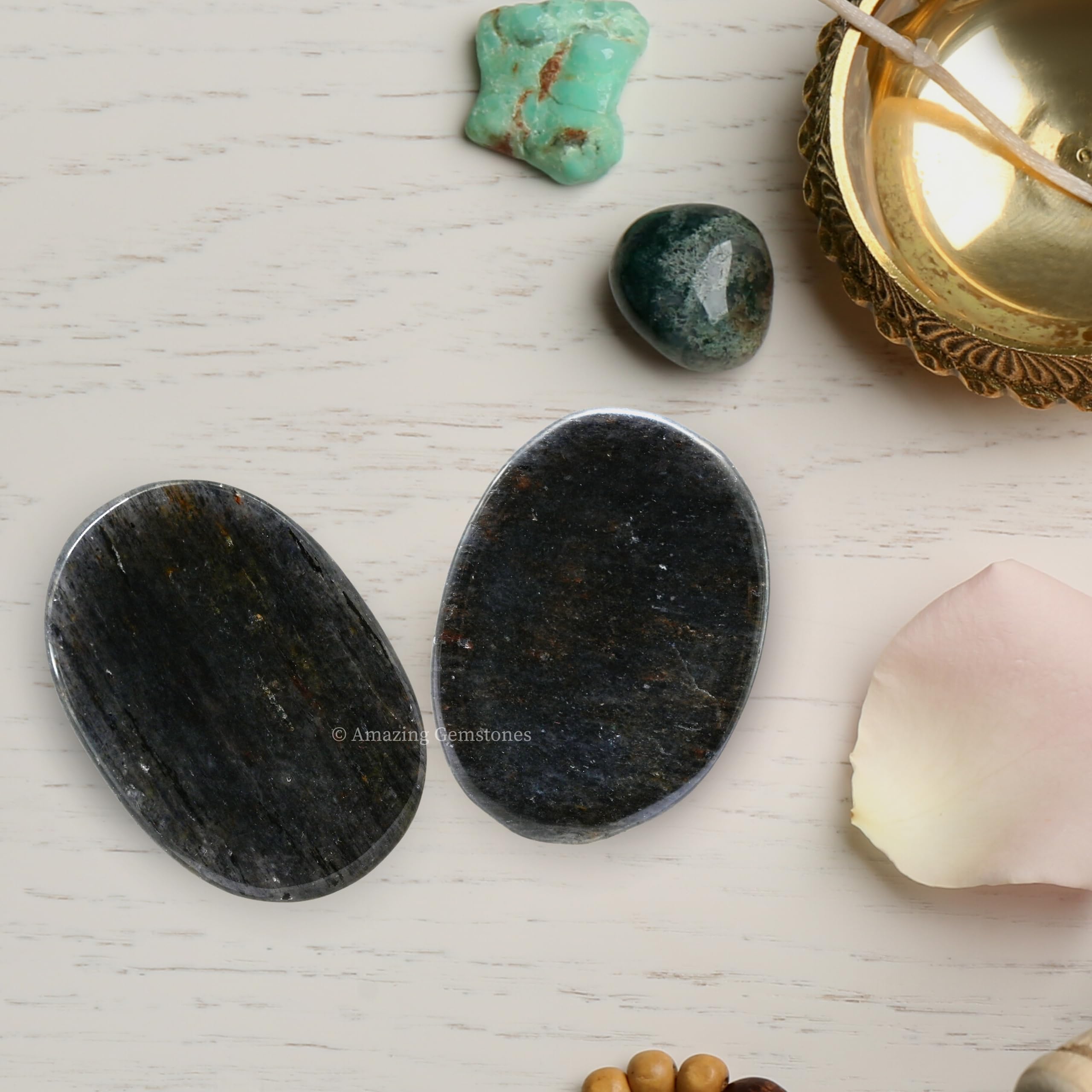 Amazing Gemstone cadeau-bienetre bleue aventurine, idée cadeau simple pour calmer les sens et l'esprit.