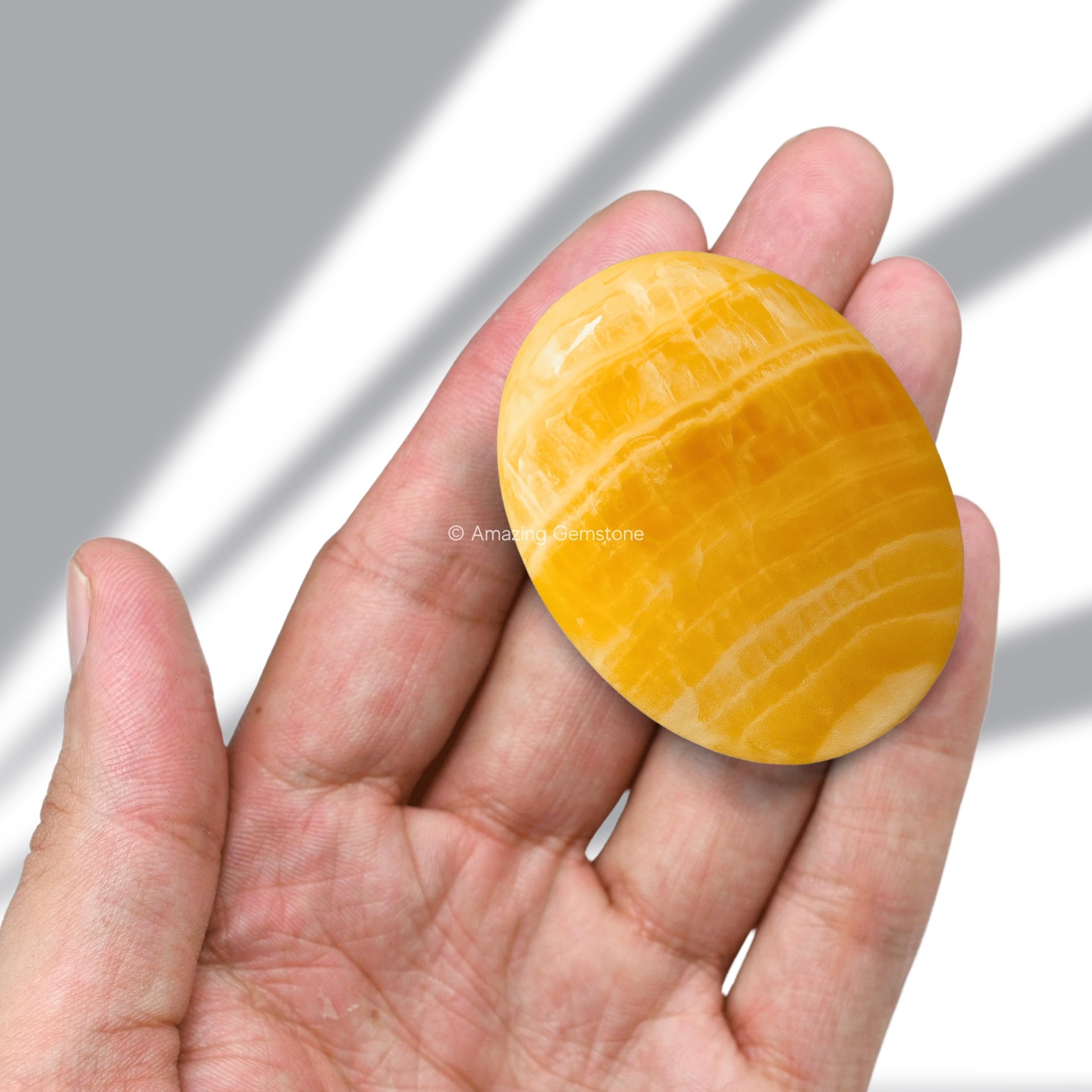 Amazing Gemstone Calcite Jaune — cristaux pour la méditation et le calme